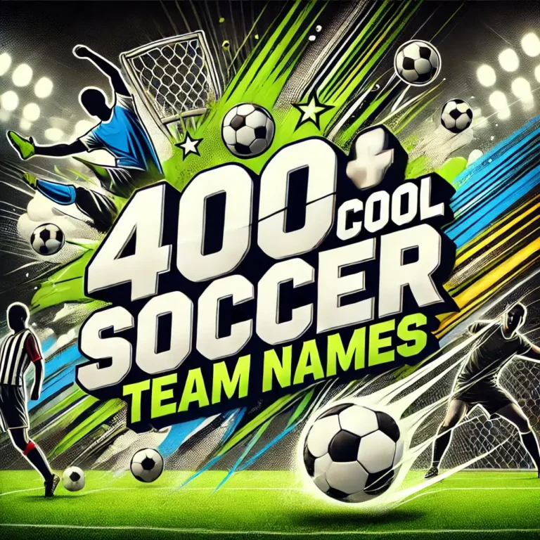 Cool Soccer Team Names