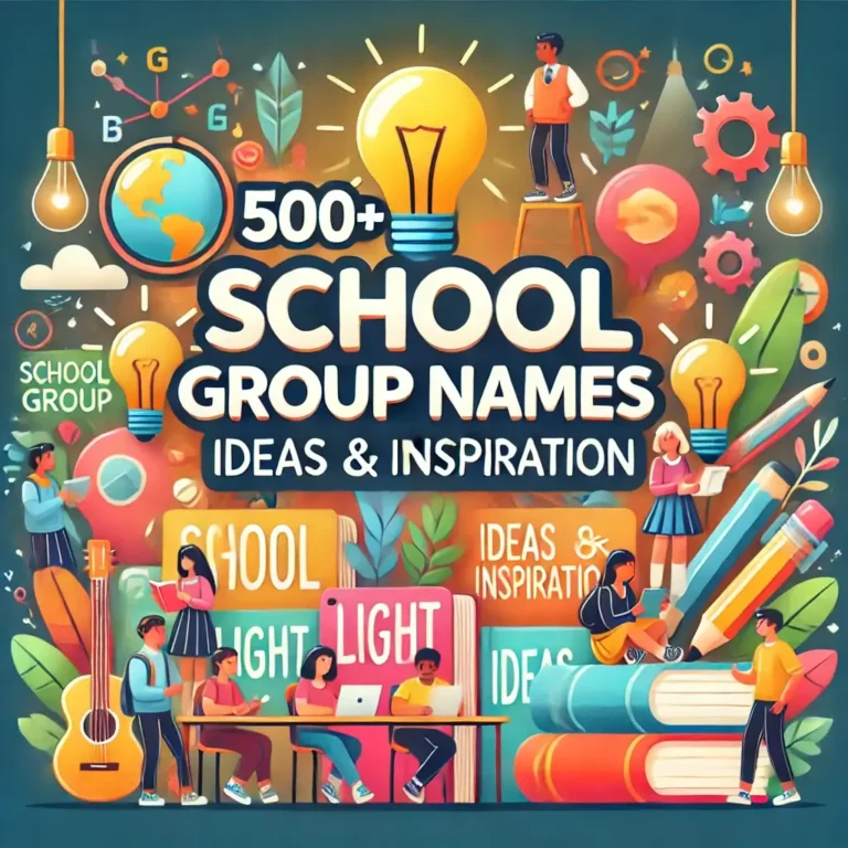 School Group Names
