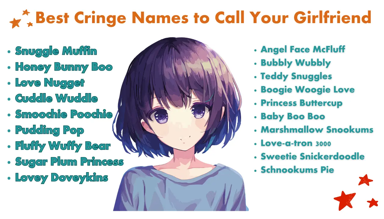 Cringe Names to Call Your Girlfriend